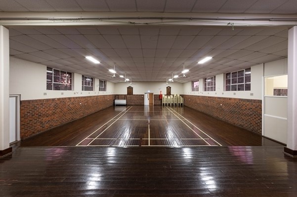 Glen Forrest Hall - inside view from stage of Glen Forrest