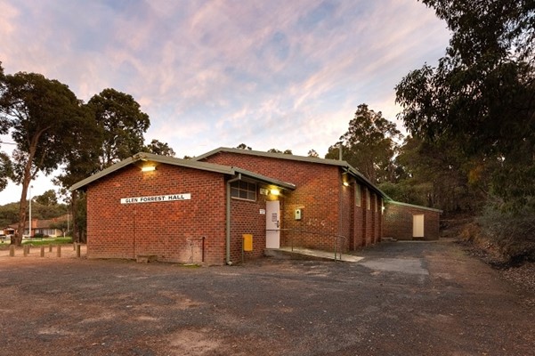 Glen Forrest Hall - front of Glen Forrest Hall