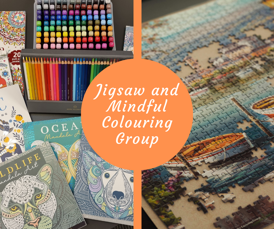 Mindful Colouring and Jigsaw Group - Mundaring