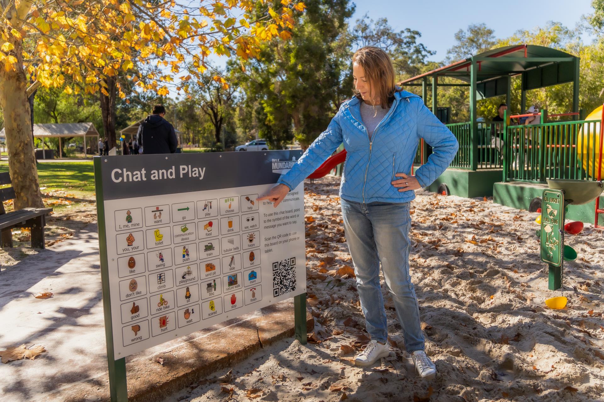 New Chat and Play boards create inclusive spaces in our Parks
