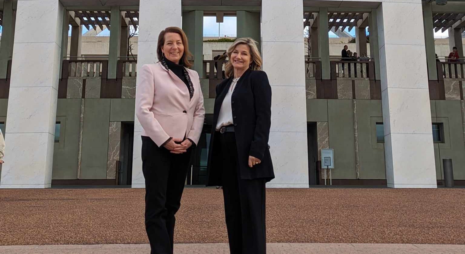 Council leadership team strengthen ties in Canberra