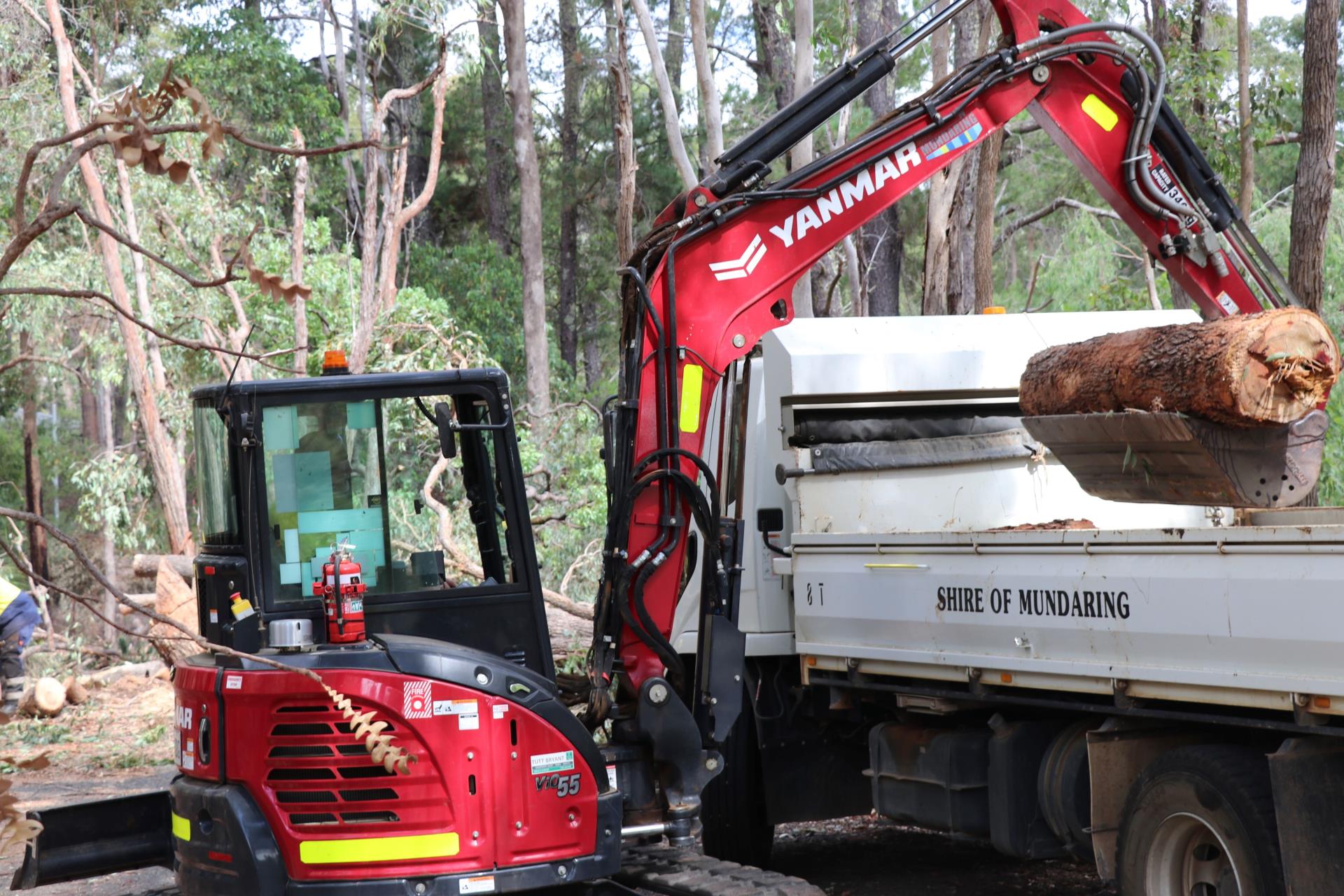 Storm clean up and recovery